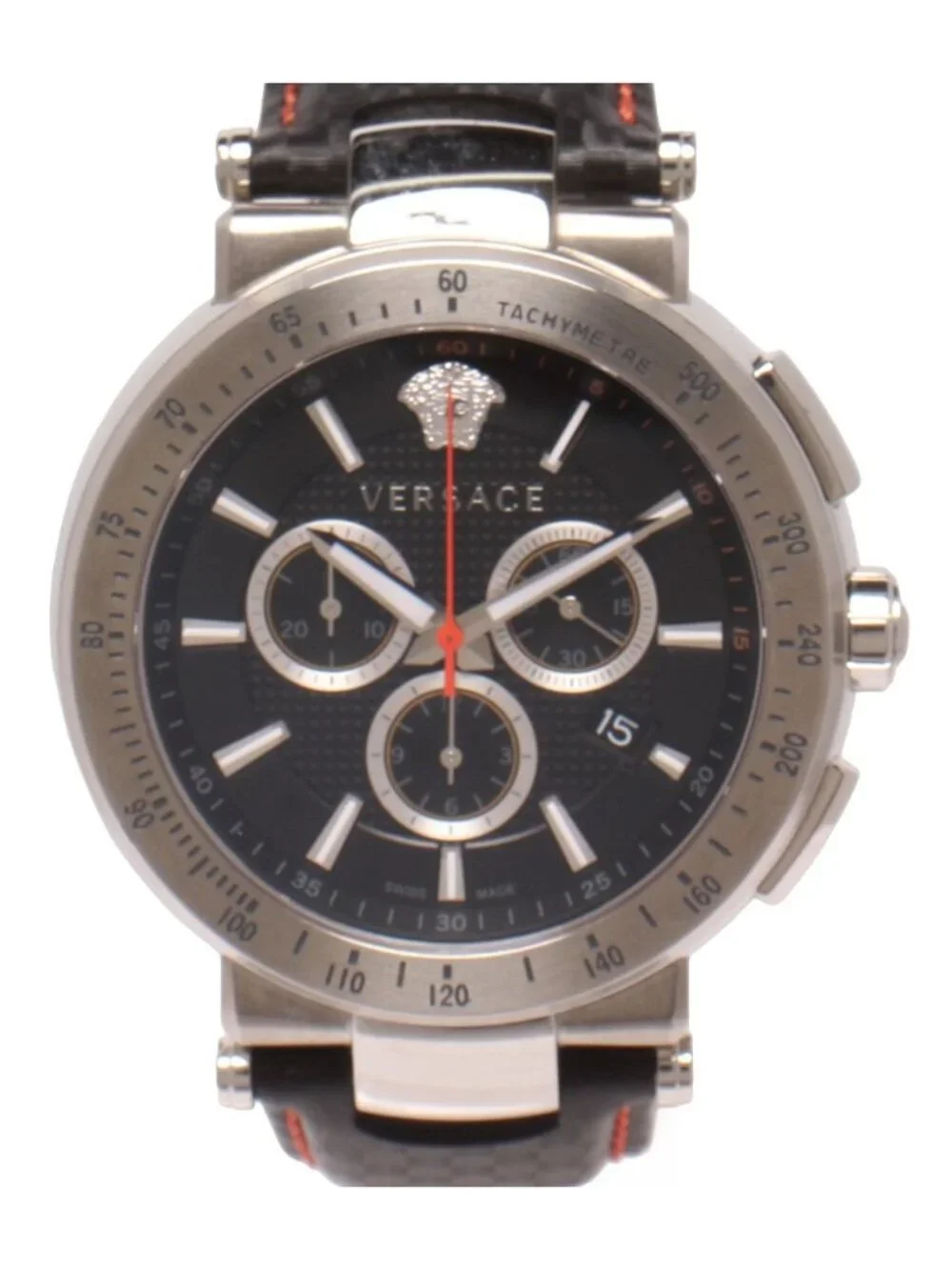 Versace Watch Vfg Quartz Black
